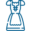 Blaues Icon für Kleider Müller