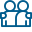 Blaues Icon für Kleider Müller