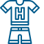 Blaues Icon für Kleider Müller
