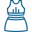 Blaues Icon für Kleider Müller