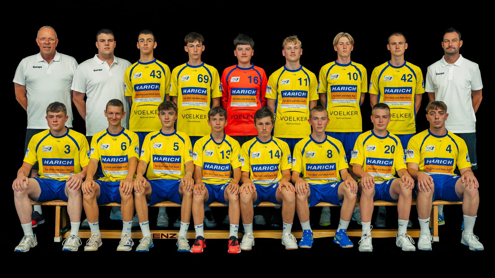 Mannschaftsfoto HKOG B-Jugend männlich