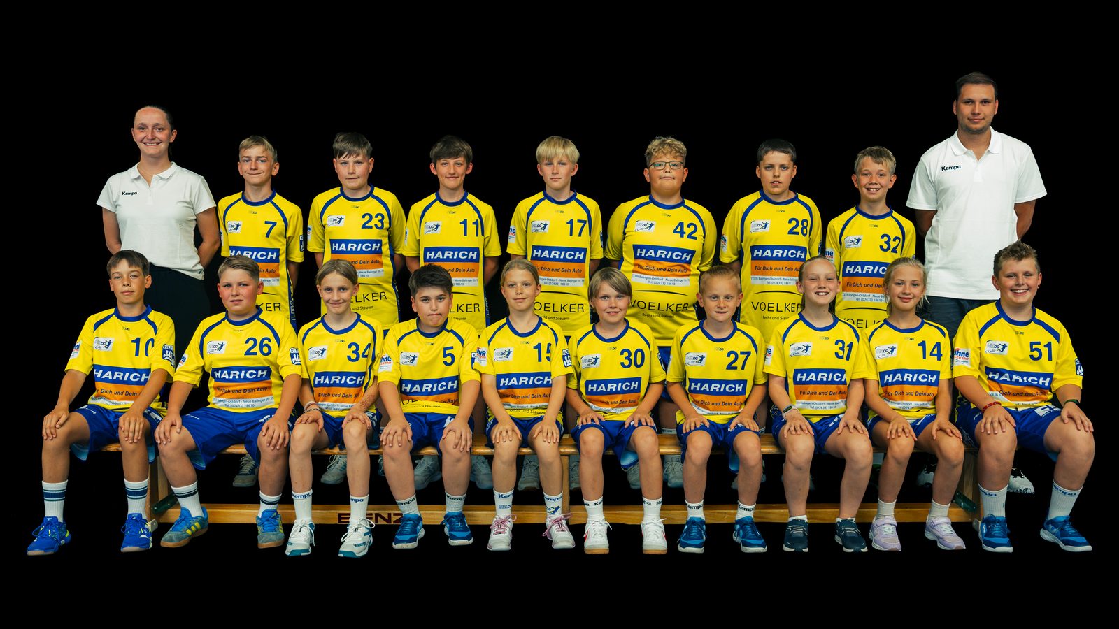 Mannschaftsfoto HKOG D-Jugend gemischt