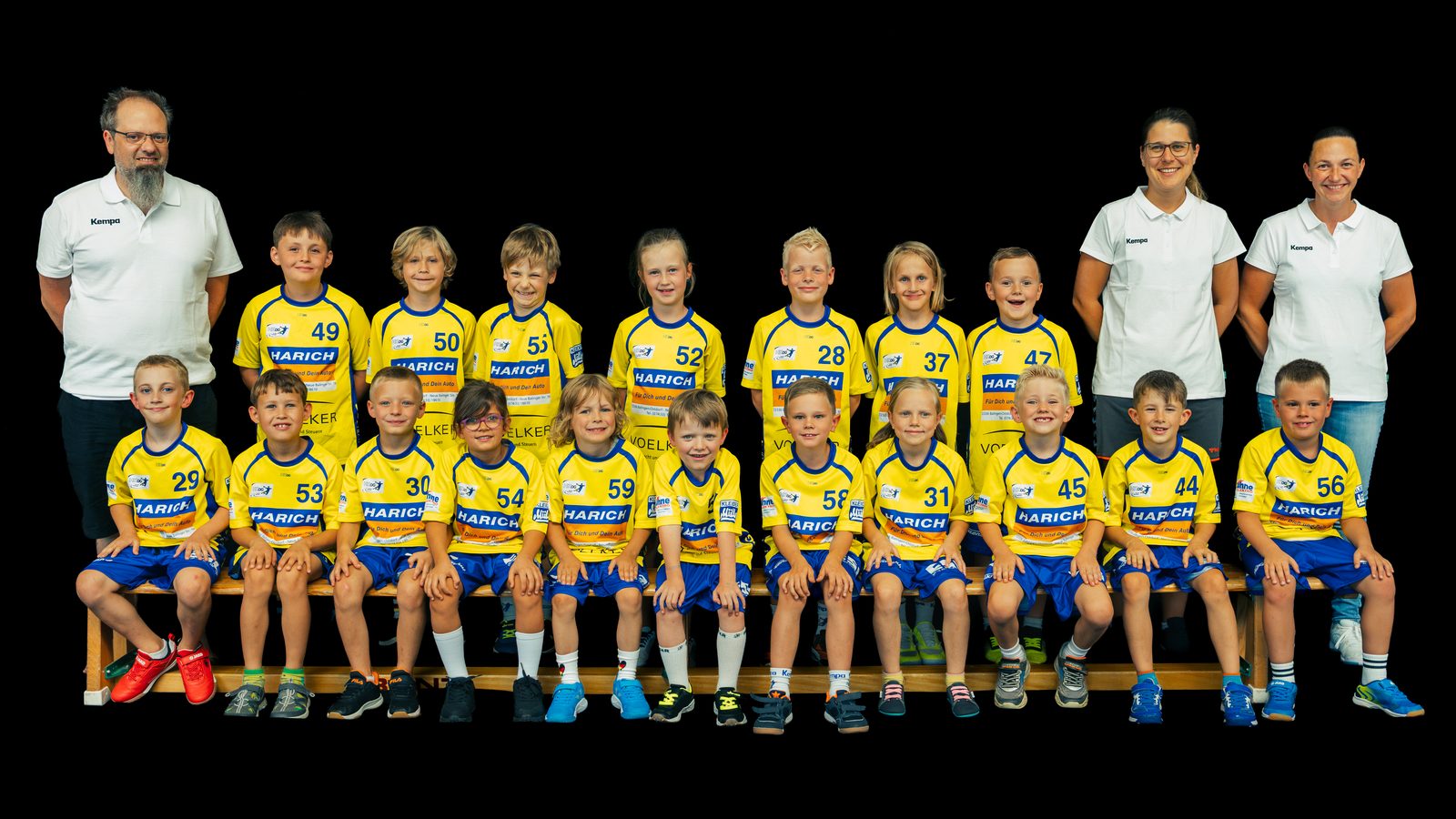 Mannschaftsfoto HKOG F-Jugend